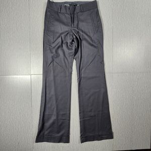 Banana Republic Pants Womens 2 Gray  Martin Fit Trousers Straight Leg Career